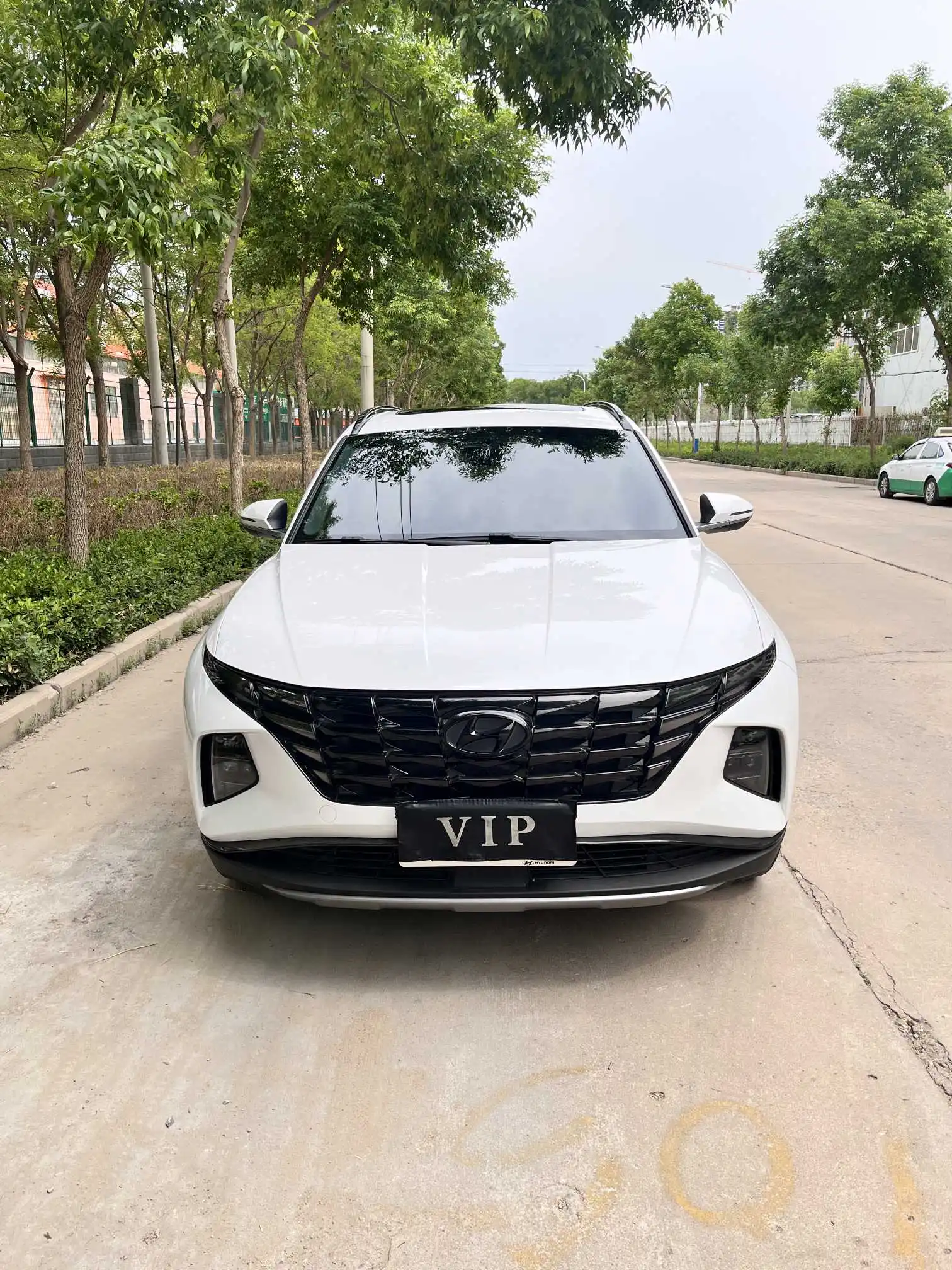 Low Mileage Used Suv for Hyundai Tucson2023L 1.5t Automatic 2wd Lux Premium Edition Less Than Three Years Second Hand Petrol Car