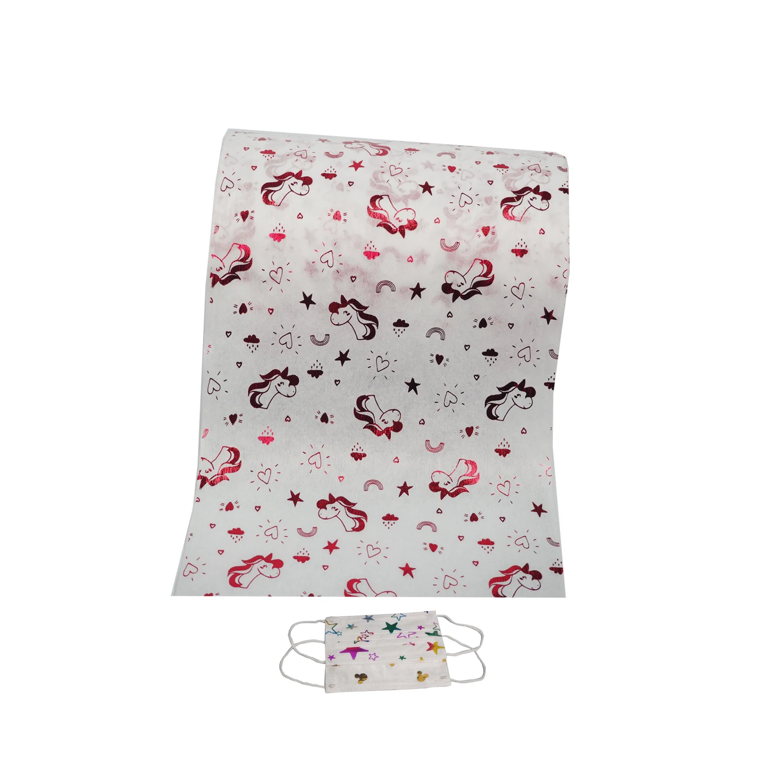 China Polypropylene Spunbond Nonwoven PP Non Woven Fabric for Medical Surgical Masks