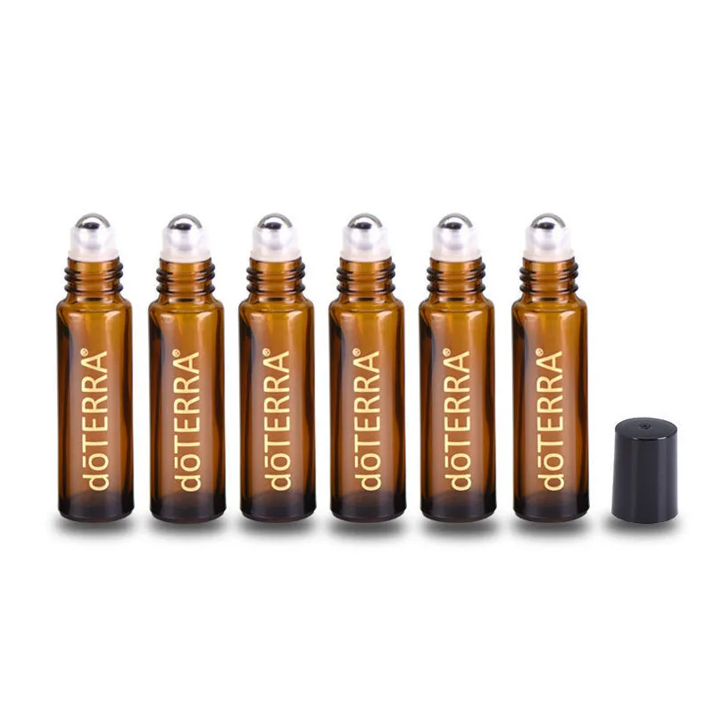 Roll On Glass Perfume 10 Ml Roller Ball Essential Oil Amber Rollon Bottle 10ml