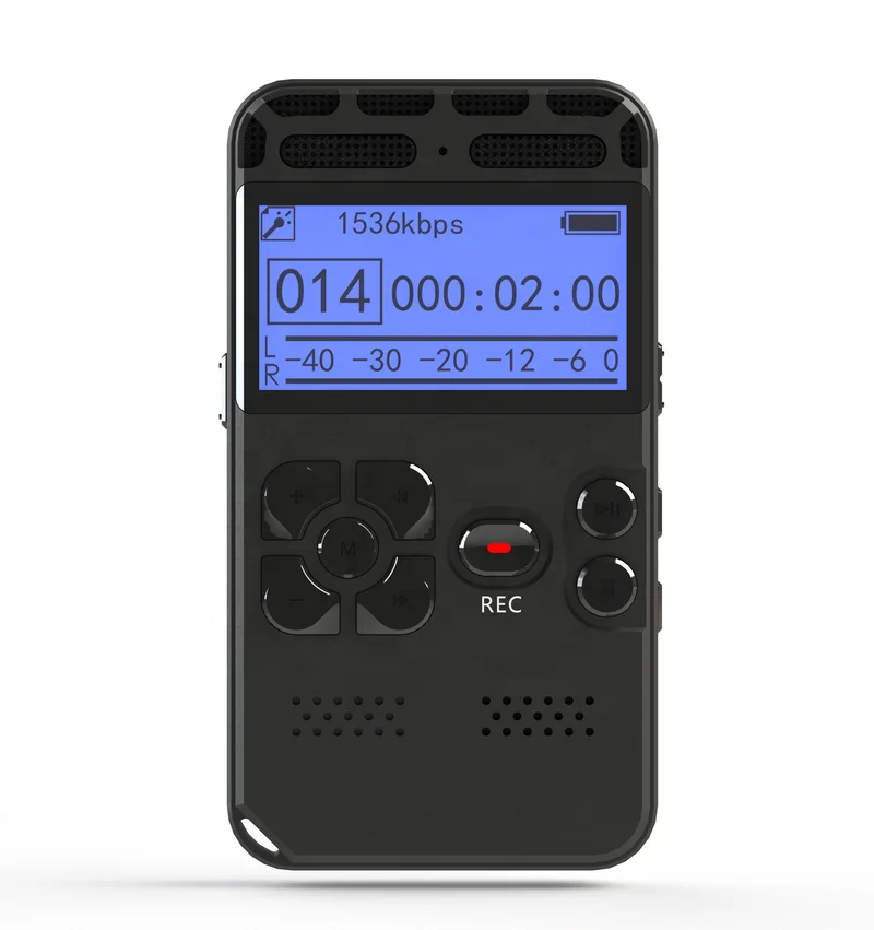Noise Filtration Professional Chip 8G 16GB 32GB  Handhold V35 Mini Digital Voice Recorder for Personal Use