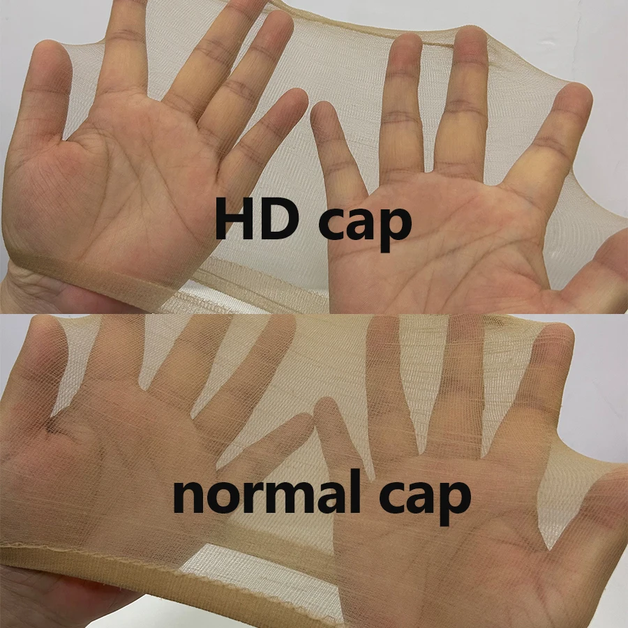 New Stocking Cap Super Thin HD Wig Cap Custom Color Packing Thin Wig Caps For Making Wigs