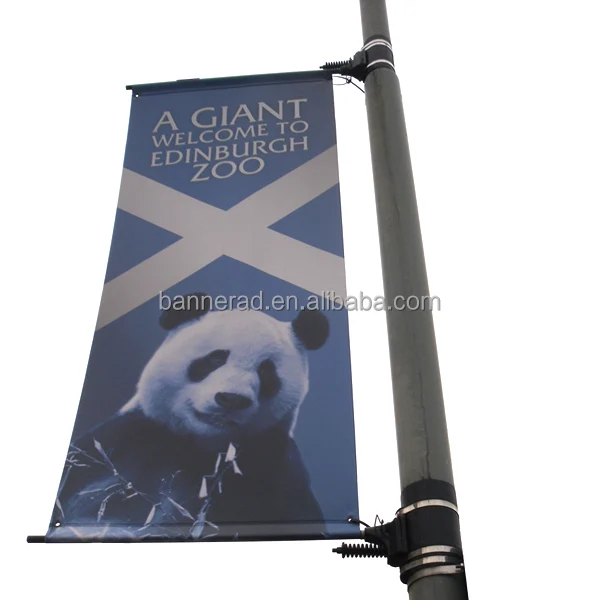 outdoor pole banner stand