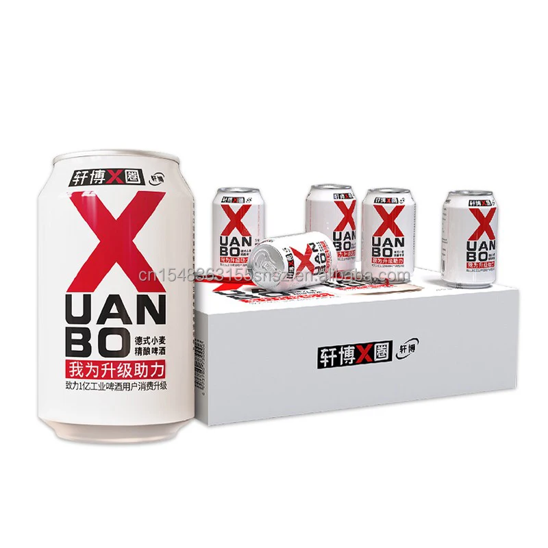 Customized Wheat Craft Beer 330ml Canned Beer 3.3%vol German Craft Beer