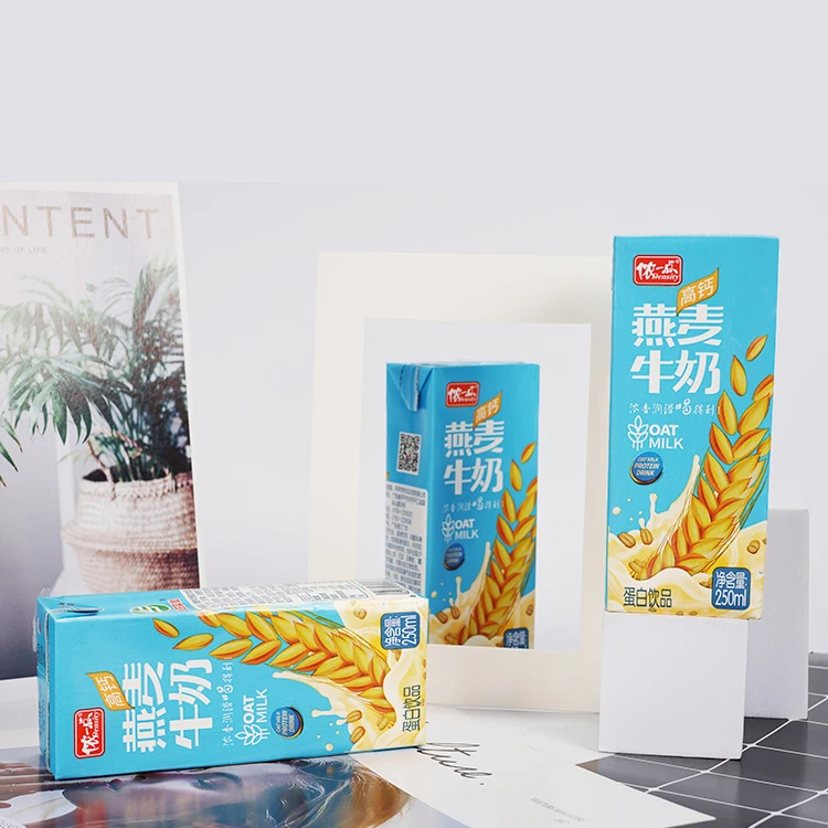 LISHI New Zealand Whole Milk Calcium Protein Factory All People 250ml 72 Per Carton Oat Packaging Milk