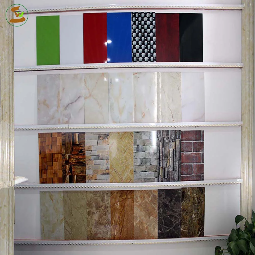 high glossy waterproof fireproof hot stamping white 4x8 decorative marble pvc sheet prices