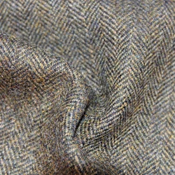 2022 New design herringbone tweed 100% full wool fabric for coat