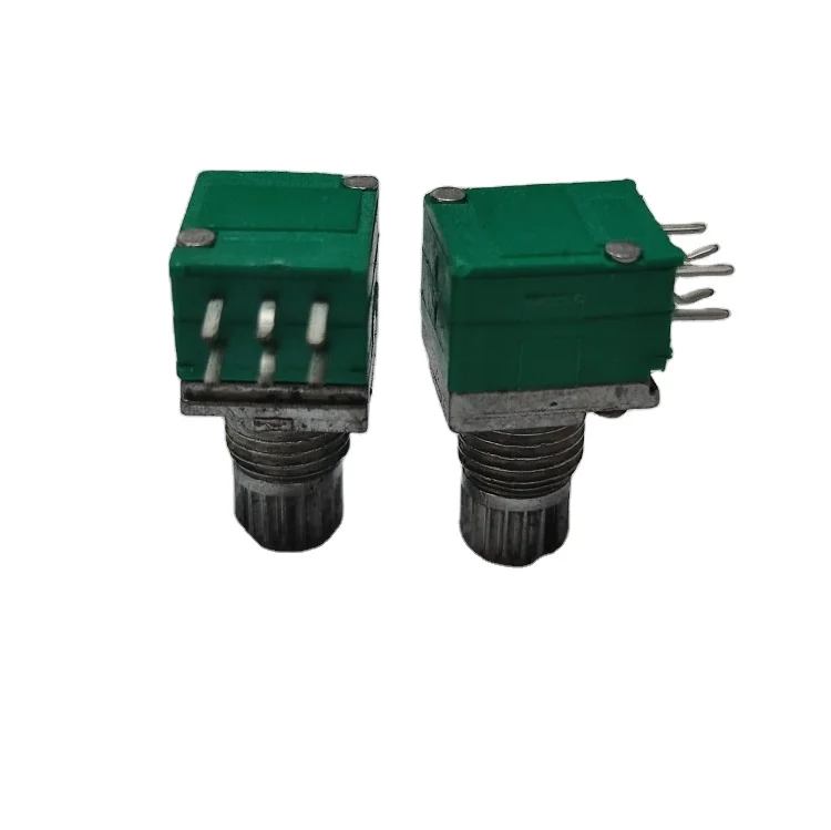 Новейшие продукты крошечные 9 мм 6-контактный переходник с внутренней сдвоенный потенциометр резистор
