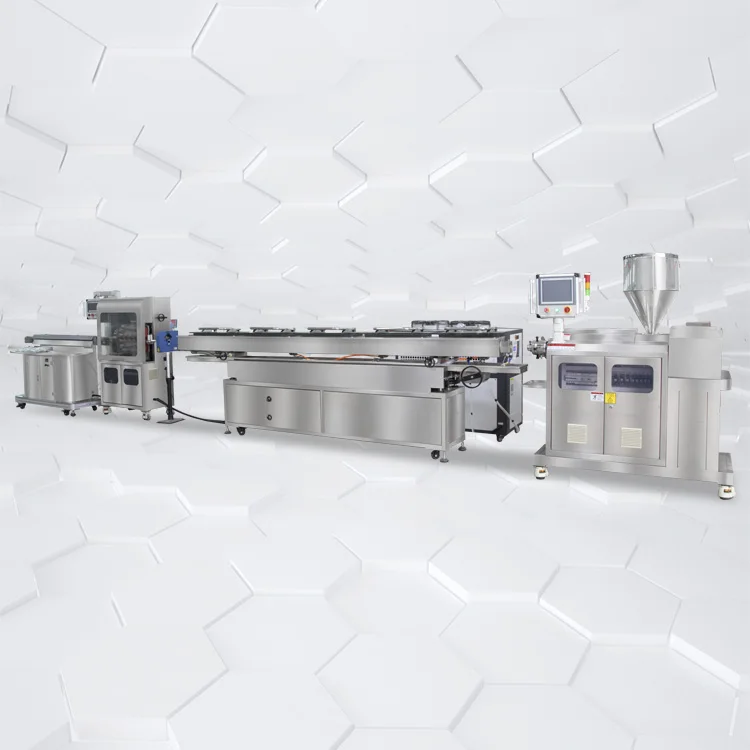 medical venous catheter extrusion line medical tube extrusion machine PVC medical tube making machine
