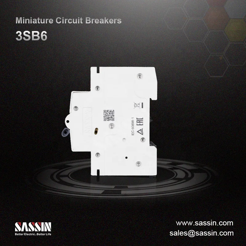 3SB6 63amp SASSIN 1P 2P 3P 4P 1 Pole prices china Mcb Type MCB