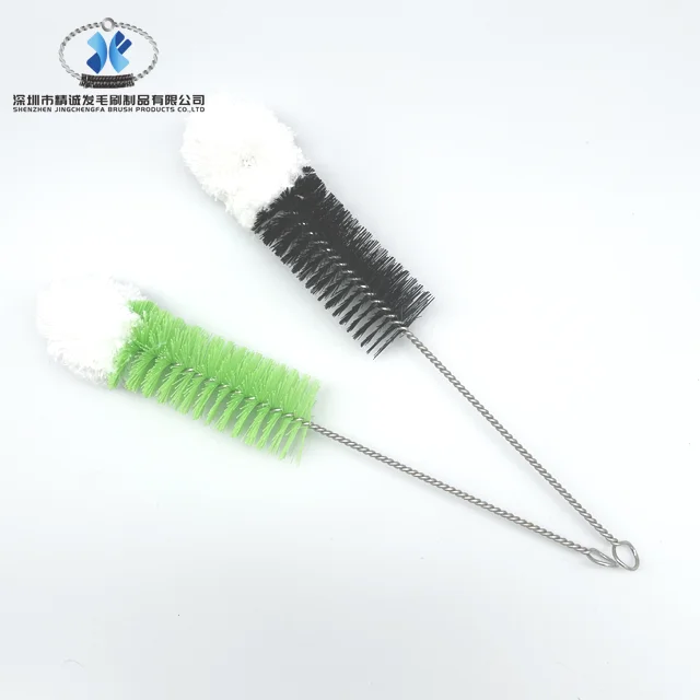 Factory Wholesale Stainless Cleaning Pipe Tube Brush Cleaning Tools Brush milk bottle brush