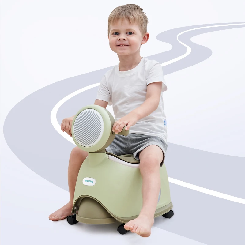 Multifunction Scooter Design Baby Potty Training Chair Portable Baby Potty Training Seat Toilet with Handles Kids Scooter Potty