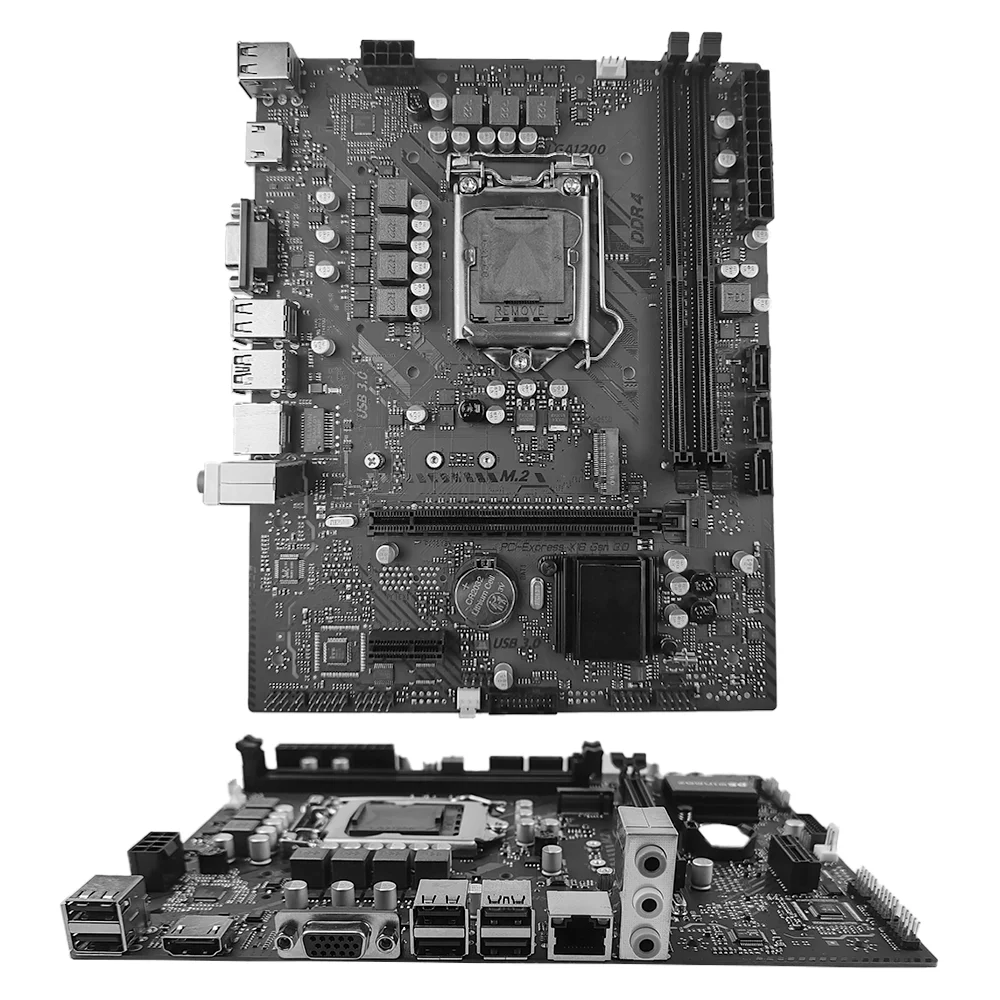 PCWINMAX Manufacturer OEM Placa Madre H310 Socket LGA 1151 DDR4 MATX Desktop Computer Gaming Motherboard H310 H110 H510 H610