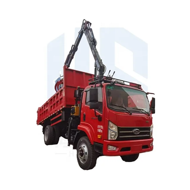CNJ New Diesel Off-Road Garbage Truck with Euro 5 Emission Thick and Durable Body Wood Grabbing Machine