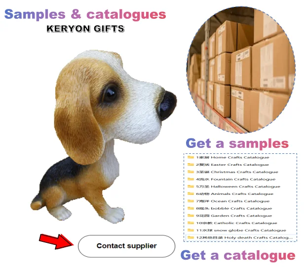 Custom dashboard  bobble head doll Beagle Miguelu resin dog bobbleheads