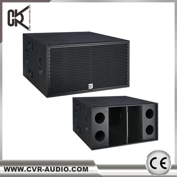 cvr 18 inch passive or active dj speakers bass subwoofer