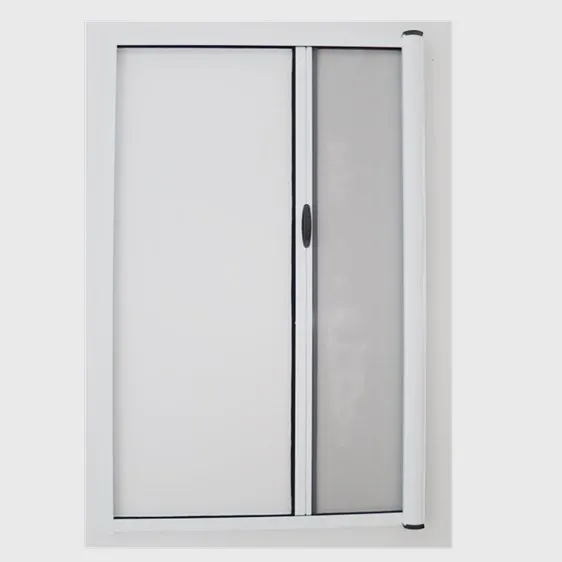 Customized Top Quality Adjustable Roller Screen Door Aluminum Frame Mosquito Net Insect Screen Door