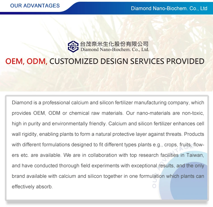 Calcium fertilizer trace elements