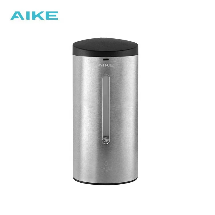 
AK1205 Hotel Bathroom 700ml Alcohol gel hand soap wall-mounted soap dispenser for Shopping mall 