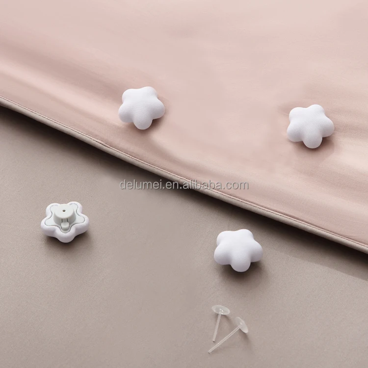 4pcs Safety Non-slip Quilt Blankets Bed Sheet Fastener Cute Dekbed Clips Pins Star Duvet Cover Clip Quilt Holder