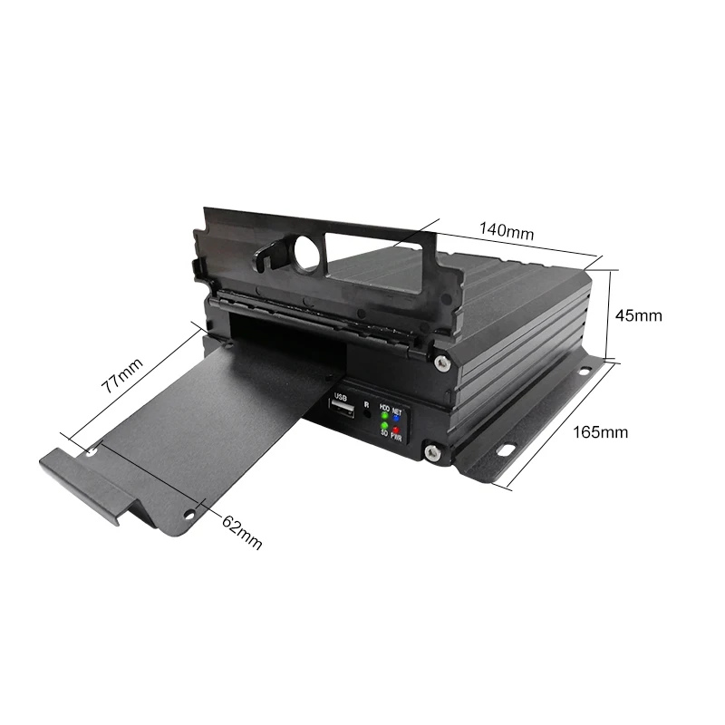 AHD 1080P 4 Channel DVR Car Mobile Car DVR 4G GPS Tracking WiFi MDVR Vehicle Digital Video Recorder for Truck Vehicle BUS MDVR