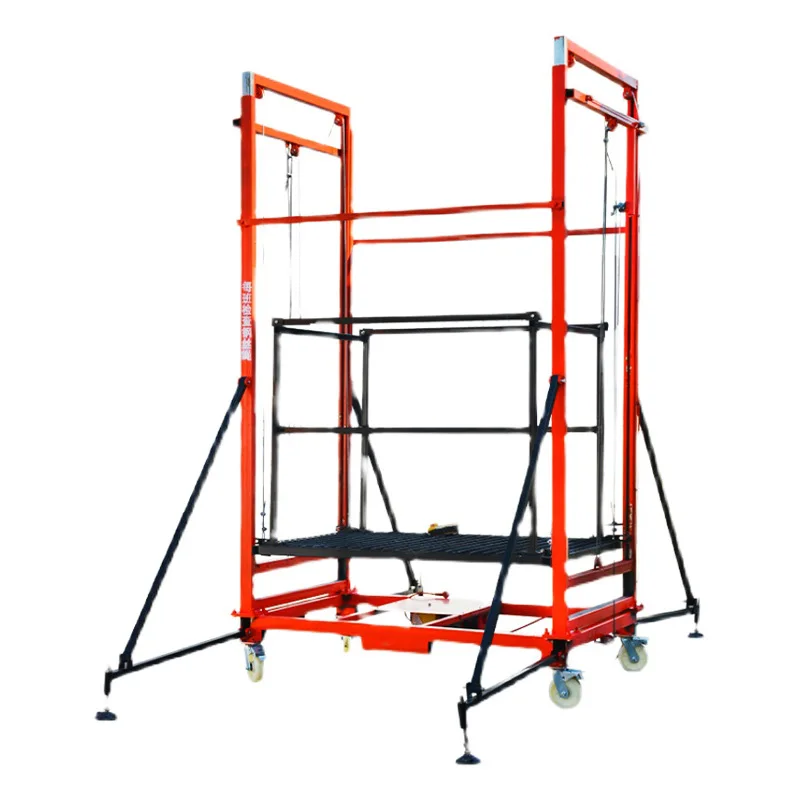 High quality multi-model foldable electric scaffold elevator foldable electric scaffold