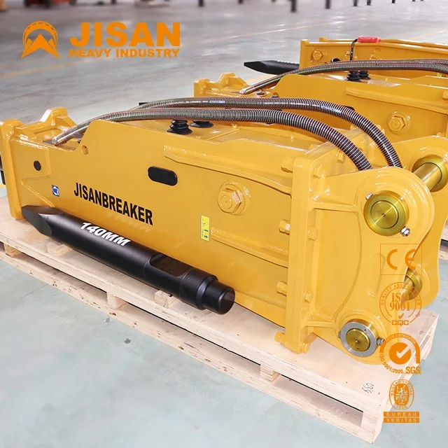 E385 40 Ton Excavator of Holland Hydraulic Breaker Hammer