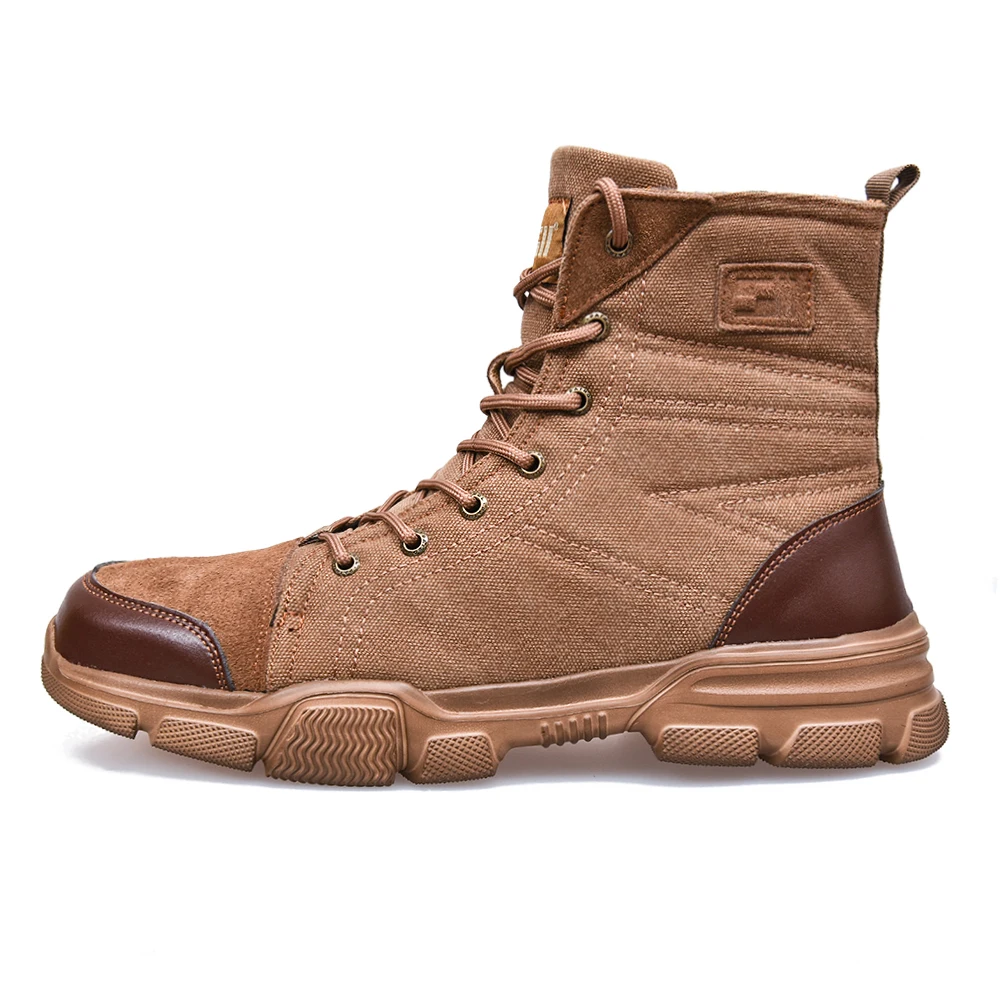 Hot selling work shoes   steel toe industrial boots shoes men safety boots