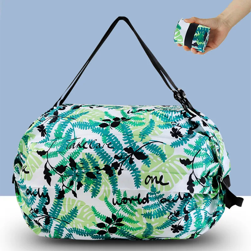 Custom Logo Waterproof and lightweight Grocery shopping bag Foldable Reusable Oversized Canvas Shopping Tote Bag