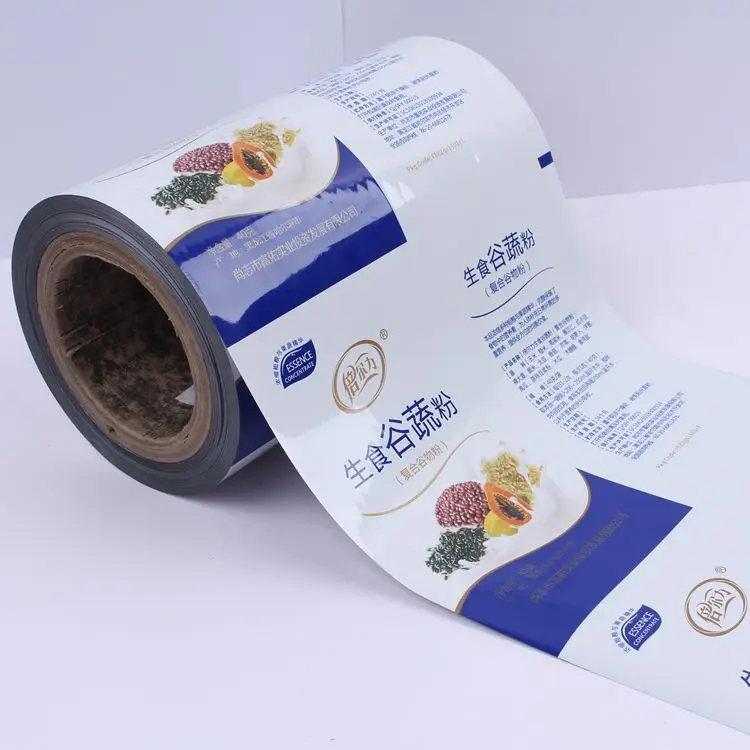 Food Grade Flexible Packaging aluminium foil Laminating Film Roll Form Printed Moisture Proof Customized Plastic Laminated Film