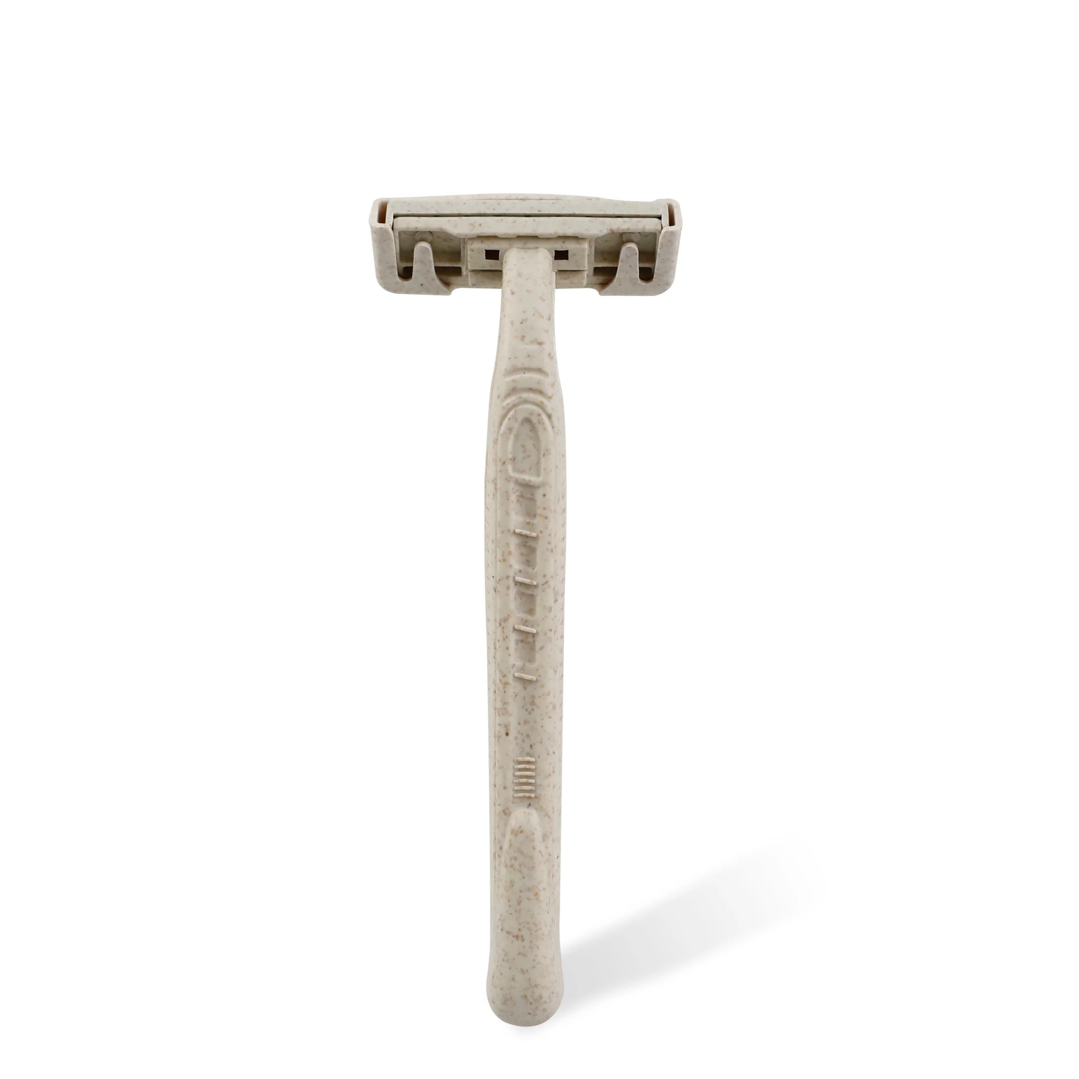 2022 New Arrive Eco-friendly Disposable Razor Wheat Straw Double Bladed Tattoo Shaving Razors