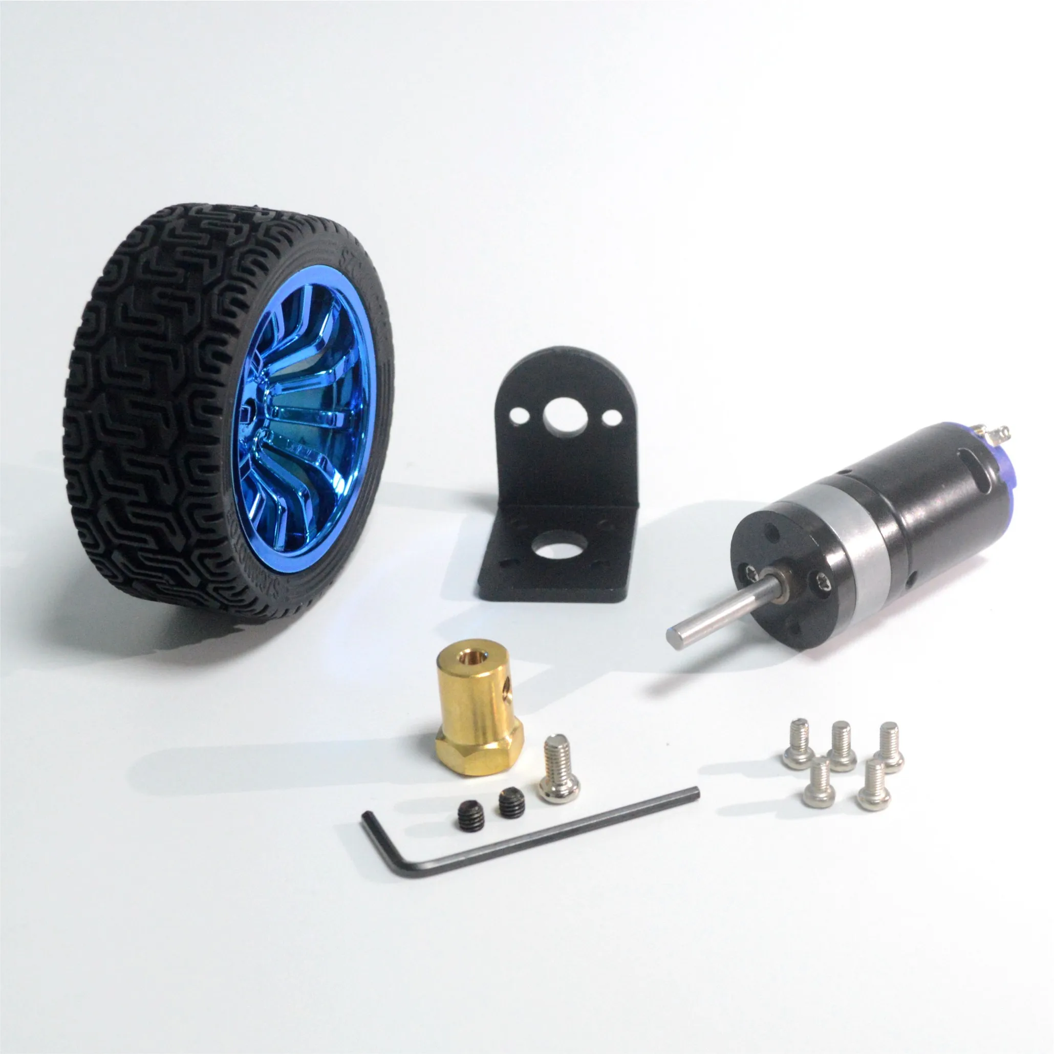 Заводская поставка, 6 в, 2273 об/мин, умная Автомобильная муфта Setracket 65 мм, модель колеса, самодельная Автомобильная шасси для комплекта умного автомобиля