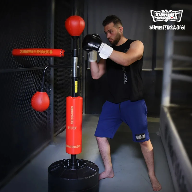 OEM Home Gym 1.6m 1.8m Free Standing Punching Boxing SandBag Practical Sports Reacting Target raining Stress Relief Punching