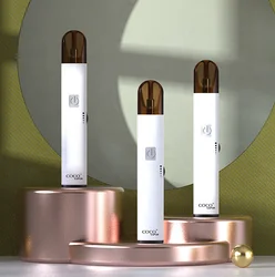 Самый популярный перезаряжаемый аккумулятор COCO с многоразовым стержнем для вейпа емкостью 2,0 мл, совместим с вейпом Relxs