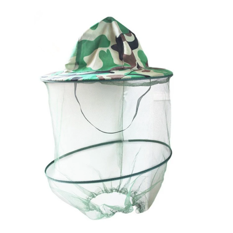 RTSJY-806 Portable mosquito hat 360 degree anti-mosquito sunscreen fishing hat Summer Anti-mosquito Outdoor Sunscreen cap