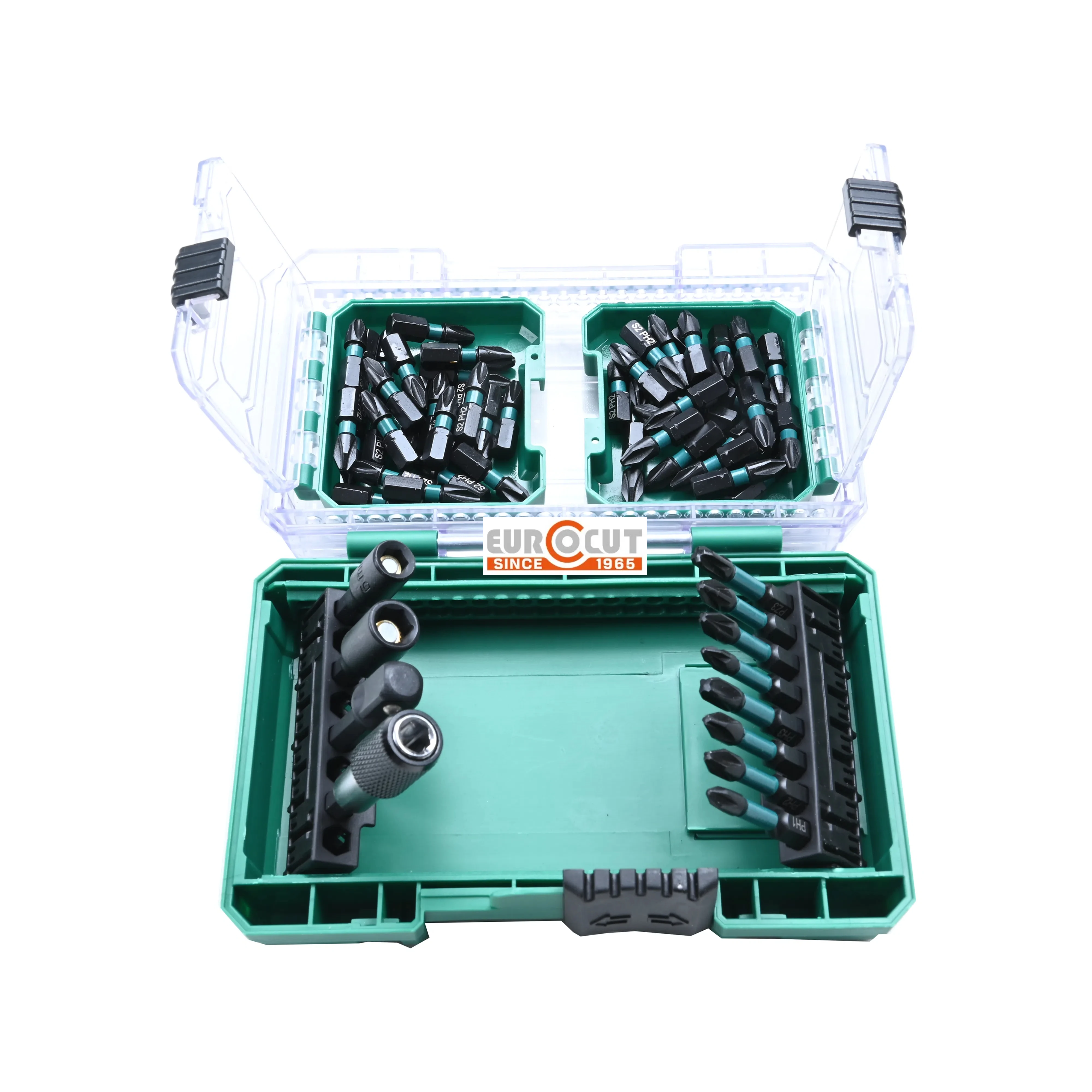 EUROCUT Power Tool Accessory Multiple Collocation Screwdriver Bit Set Screwdriver Bit Kit