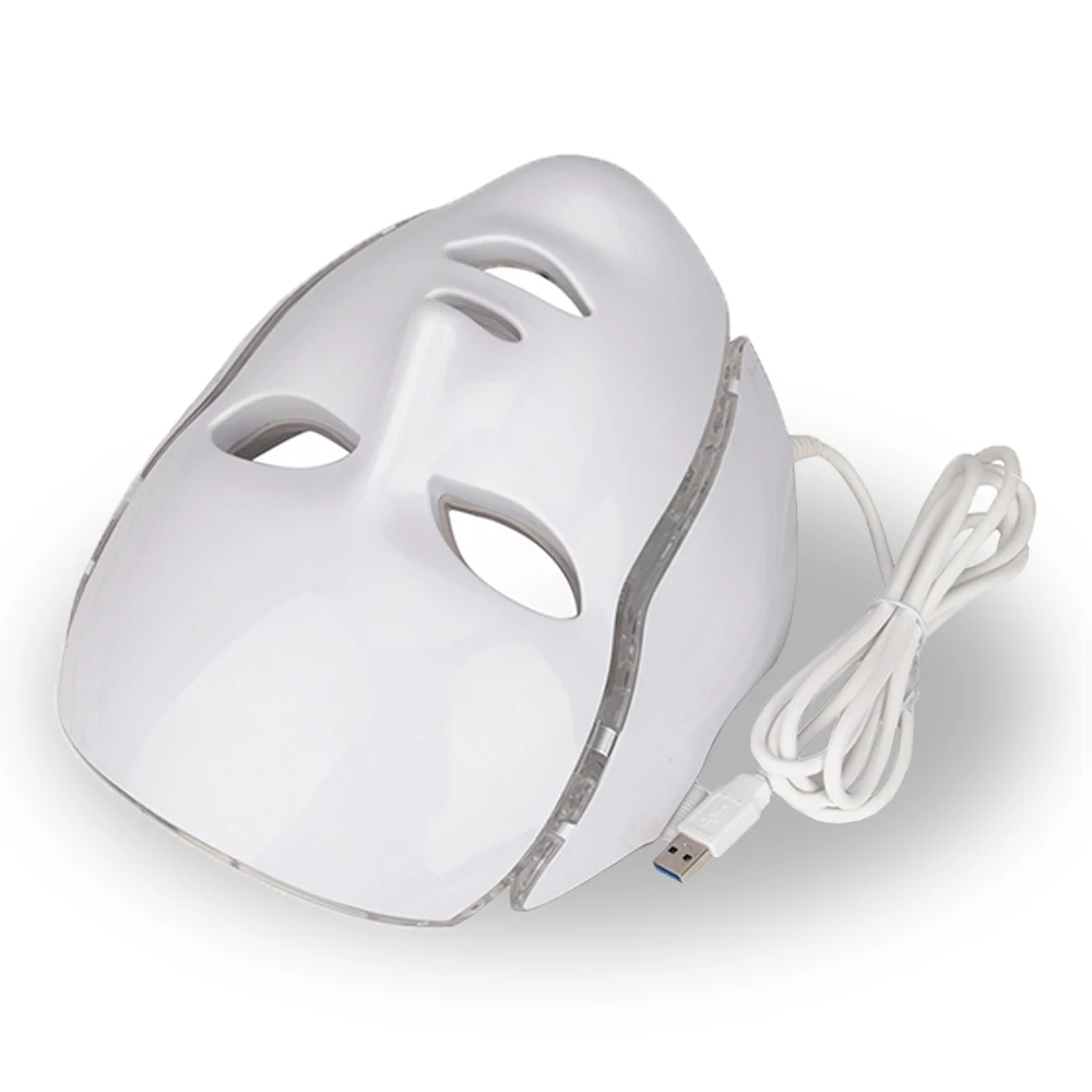 Led Photon Light Therapy Face Mask 7 Colors led Mask Beauty Machine Skin Rejuvenation