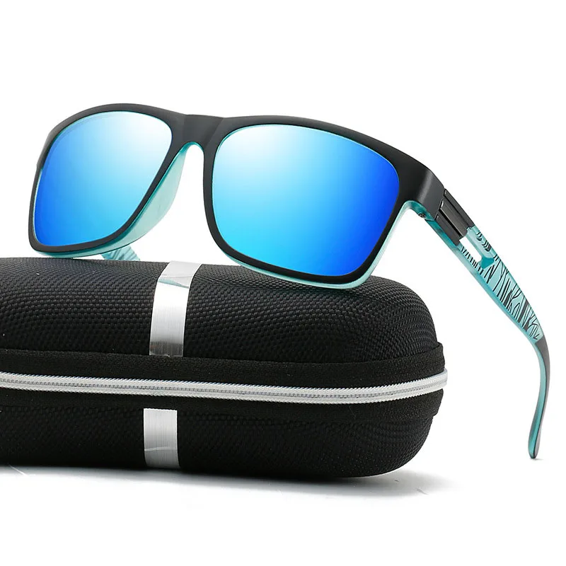 New Design Cycling Sunglasses Driving Polarized PC Frame Custom Logo Driving Sports Mens Sunglasses