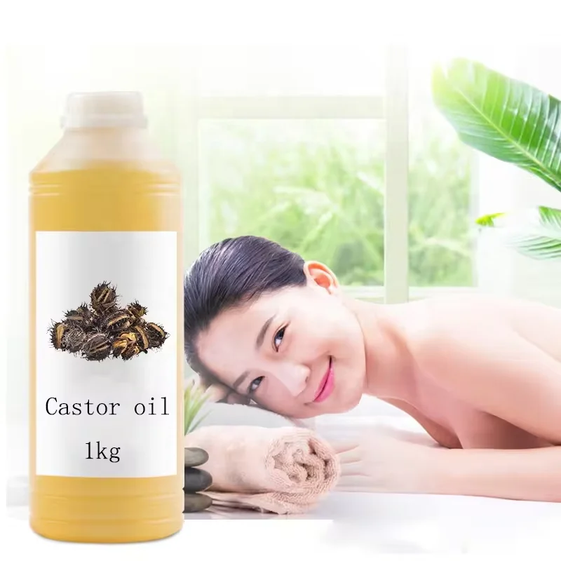 HOT Sell Wholesale Castor Oil Supplier Black Castor Oil Carrier Oil in Bulk