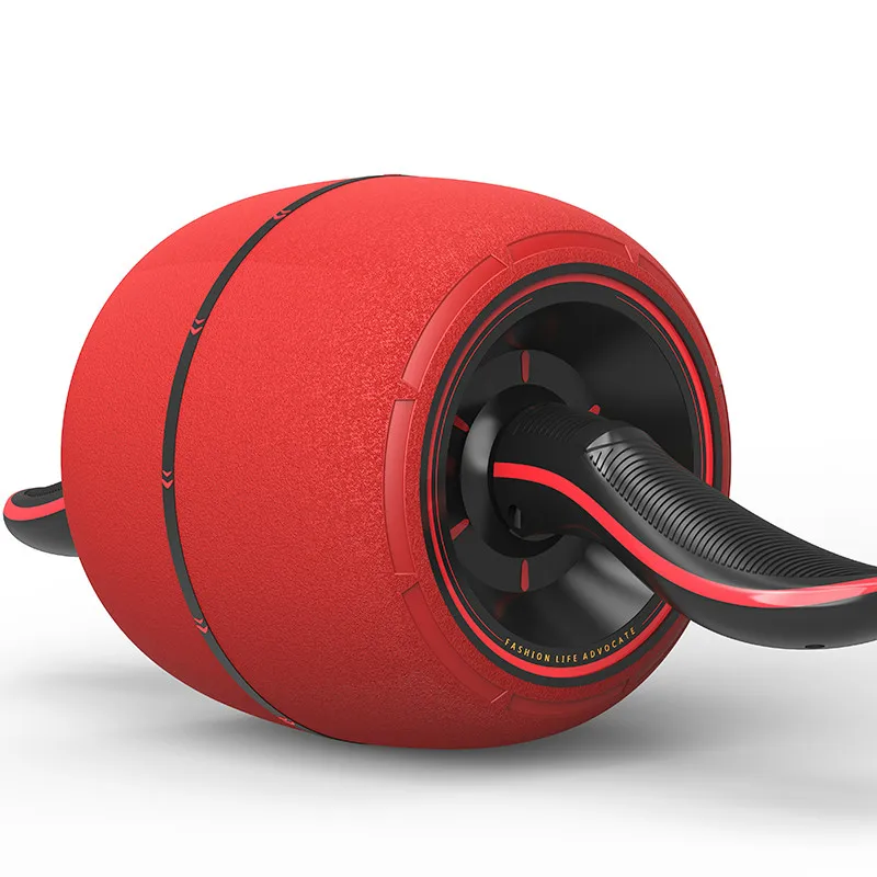 Home Gym Fitness Abdominal & Core Strength Training Automatic Rebound Exercise Wheel Workout Ab Wheel Roller