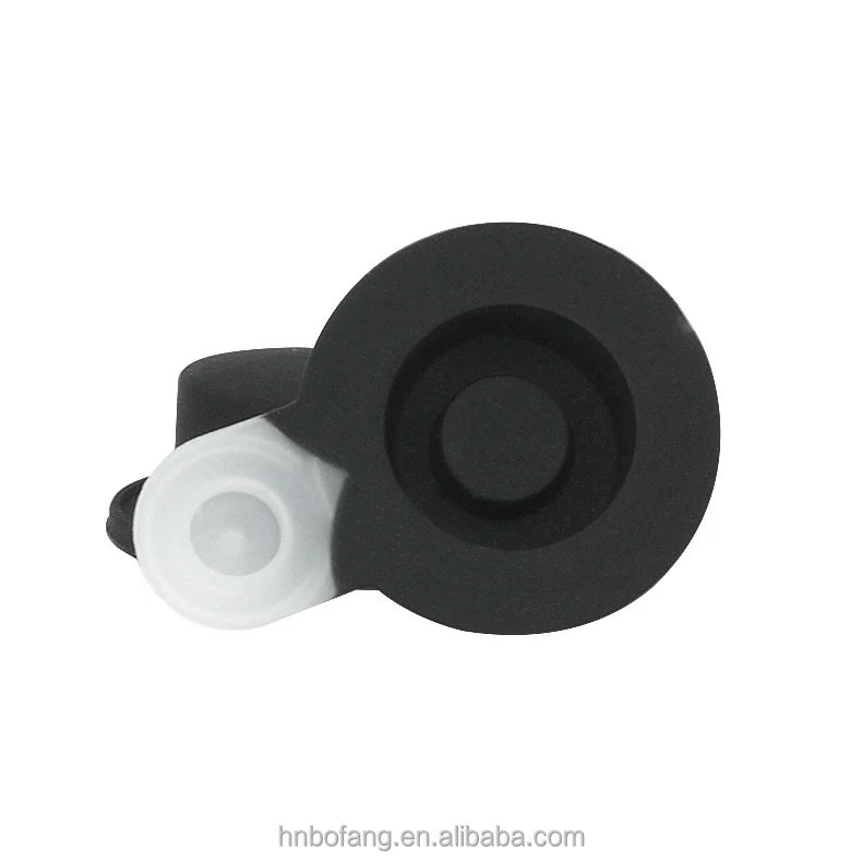 OEM изготовленный на заказ гибкий маленький одиночный черный силиконовый резиновый кнопочный чехол