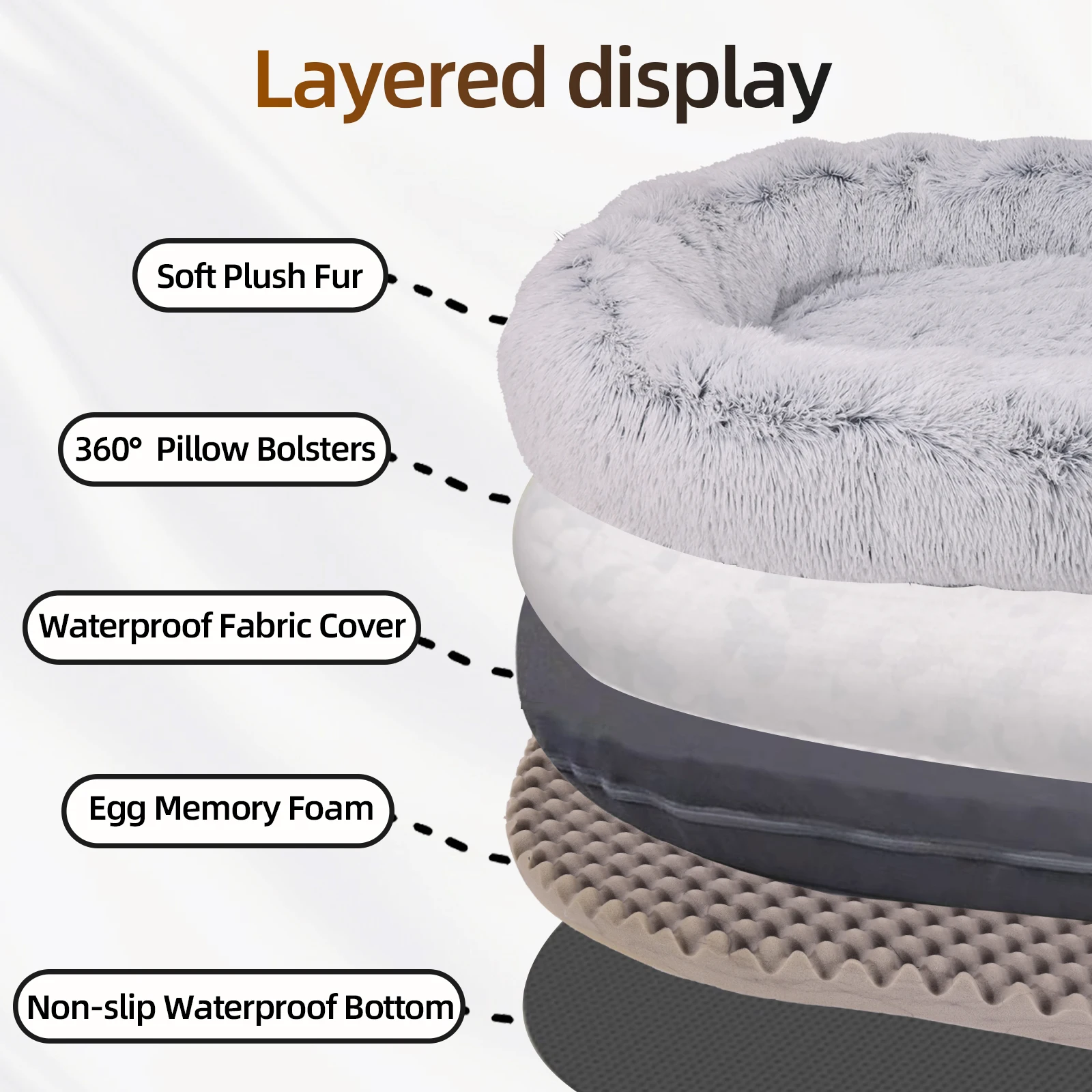 Большая кровать для взрослых с подушкой и одеялом очень большие кровати собак людей домашних животных пеной эффектом памяти можно стирать в стиральной машине