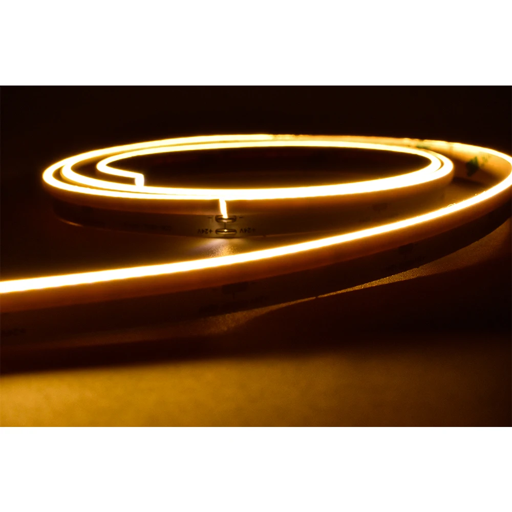 480 светодиодных лент IP20 24 В 8 мм 10 Вт Светодиодная лента 2700K cob