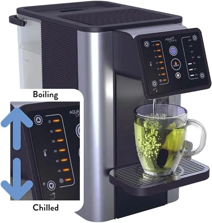 Electric Desktop Water Dispenser Quick Heating Hot & Cold Water Cooler for Home & Office for Countertop Use