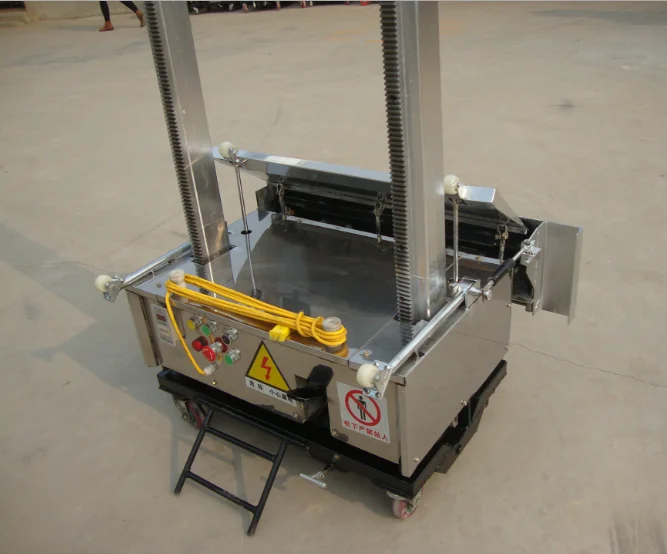 800/1000mm 220V rendering wall painting machine Cement Spray Machine For Sale Automatic Wall Plastering Machine