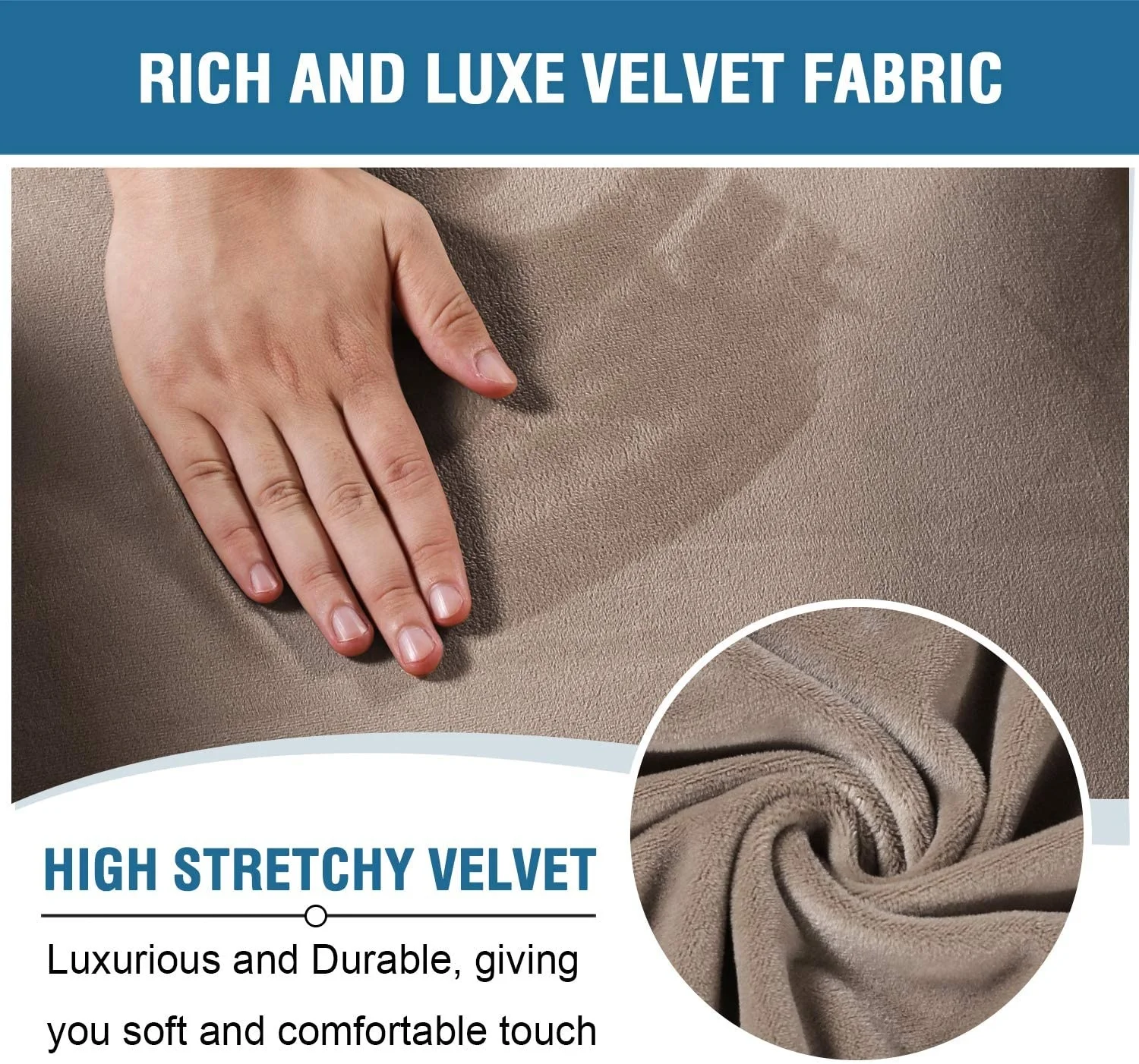 Новый Популярный 3-х местный чехол для кресла бархатный с откидывающейся