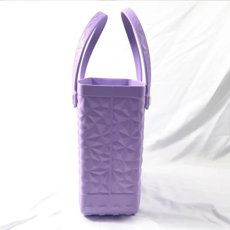 Medium Pool Boat Getaway Bag Utility EVA Tote Waterproof Rubber Beach Bag