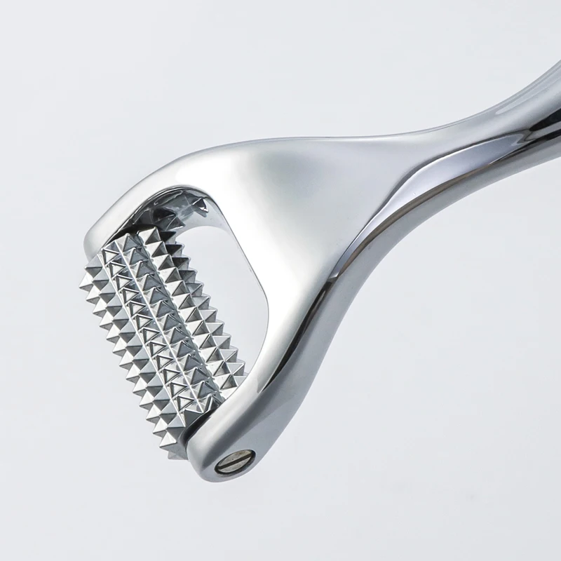 New Arrival Metal Micro Needle Anti Wrinkle Facial SkinCare Serum Face Beauty Derma Massage Roller