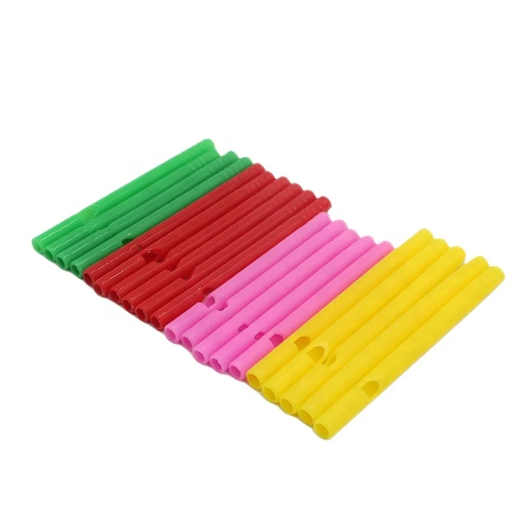 wholesale Wholesale Customized eco friendly plastic whistle lollipop sticks plastic glow stick for candy