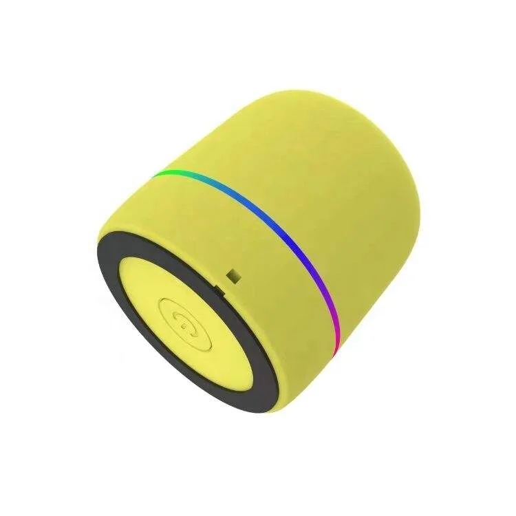 Private Design Portable Mini Music BT Speaker With Macaron Rainbow LED Candy Color CK01