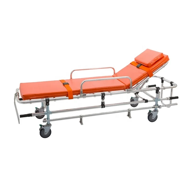 Factory Price Customizable WSD-4-2A  High Quality  Aluminum Alloy Ambulance Stretcher